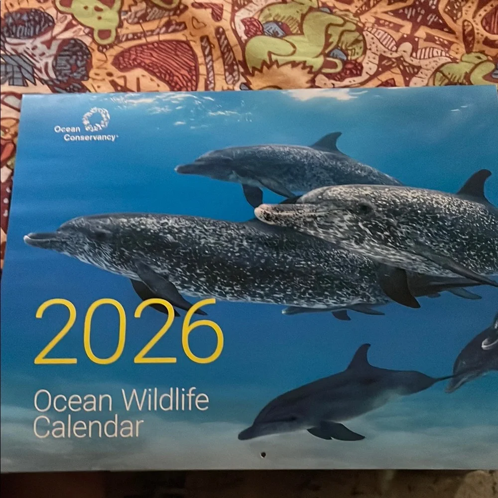 Ocean Wildlife Calendar 2026